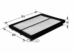 Фильтр Воздушный Kia: Retona 99-, Sportage 97-03 Clean filters арт. MA1125