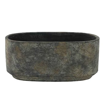 

Toprak Renk Seramik Saksı (26X11 CM)