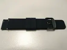 Anbeer-Correa de reloj de goma para hombre, 14mm, 18mm, 20mm, 22mm, 24mm, pulsera de repuesto de liberación rápida, de silicona deportiva negra