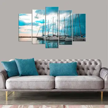 

Sea and Ship 5 Piece Mdf Table