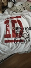 Tops con estampado de una dirección para mujer, ropa de calle, Camiseta con estampado de Merch de estilos coreanos, camiseta de estética 1D, camisetas para mujer
