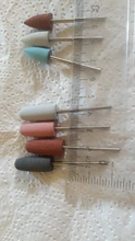 Brocas de goma y silicona para uñas, 28 tipos, pulidora rotativa, accesorios para manicura