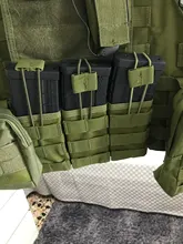 Bolsa táctica Molle para revistas, equipo de utilidad militar, riñonera para Paintball Airsoft AK 7,62 M4 5,56, accesorios de caza para Rifle