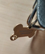 Anti-perdido personalizado Pet ID Tag perro Collar de identificación de mascotas nombre de gato para gato Collar de cachorro etiqueta colgante accesorios Collar mascotas