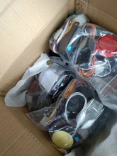 Sistema de alarma Universal para motocicleta, 12V, sistema de alarma de seguridad antirrobo para patinete, dos uds, llave de Control remoto