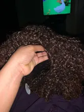 Afro corto rizado pelucas con flequillo para las mujeres negras rubia marrón Cosplay sintético Africana pelucas resistente al calor Dreamice