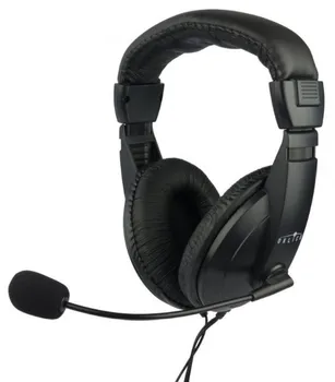 

Headphones with microphone oklick hs-m137v black 1.8 m monitors