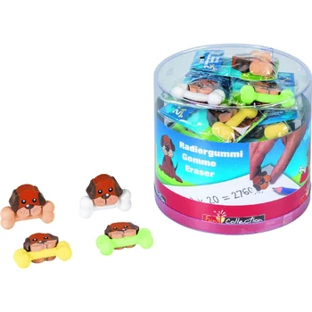 

Set of erasers Brunnen dog with a bone, 30x25mm, 2 pieces