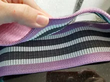 Bandas de resistencia para Fitness, Juego de 3 piezas, banda elástica expansora de goma para entrenamiento en casa, equipo de ejercicio