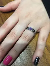 HUANZHI-anillos de corazón de Metal de amor para mujer y niña, joyería de fiesta de color barroco Vintage, personalidad, novedad de 2020