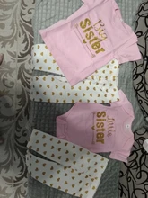 Conjunto de 2 uds. De ropa para hermana mayor, camiseta de hermana mayor, Tops, pantalones, body de bebé y pantalón con estampado de corazón, ropa, 2017