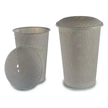 

Laundry Basket White (47 x 64 x 47 cm) 70 L