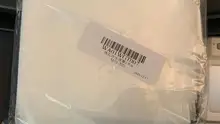 Chzimade-película Soluble en agua fría para manualidades, 1 metro, 40um, bordado, accesorios