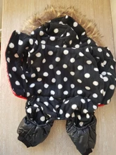 Coat Dogs-Clothing Dot-Pattern Winter Hooded Pet-Dogs New Xl To High-Quality