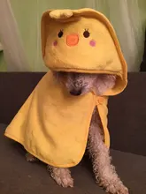 Pet-Dog-Cat-Towel Bathrobes Blanket Puppy Pets-Drying Super-Absorbent Cute with Hoodies