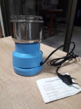 Molinillo de café eléctrico, herramientas de cocina, hierba, sal, pimienta, especias, nuez, cereales, Mini molinillo en polvo