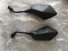 Scooter Rearview-Mirrors Carbon-Fiber Electrombile Lmodri E-Bike 10mm 8mm Convex Back-Side