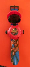 Reloj de dibujos animados de Disney para niños, 17 estilos, proyección 3D, superhéroes de dibujos animados, Spider-man, Iron Man, relojes digitales, juguete para niños