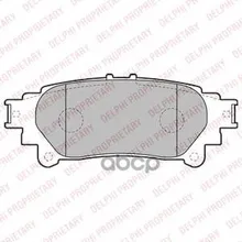 Колодки Тормозные Lexus Rx 350/450h 09- Задние Delphi Lp2196 Delphi арт. LP2196