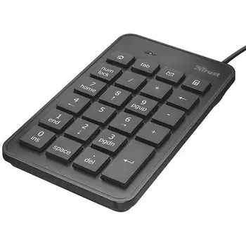 

Numeric keyboard Usb Trust Xalas 23 valid for right-handed and computer keyboards