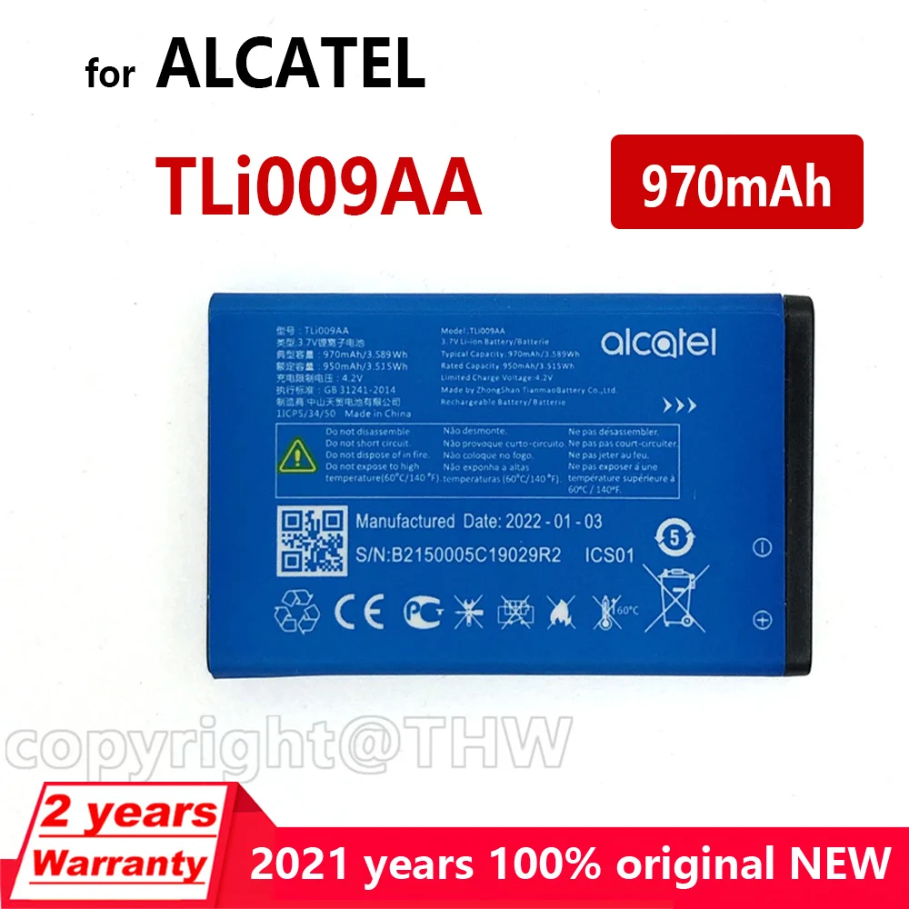Аккумулятор для alcatel tli009aa