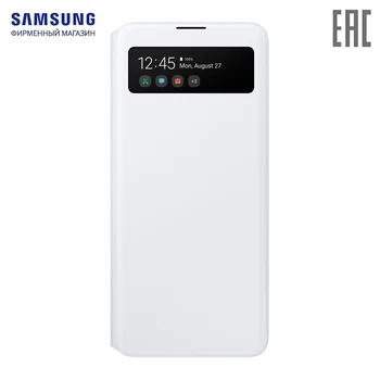 

Case for Samsung S View wallet cover A51 White