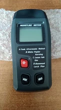 Medidor de humedad de madera EMT01 0-99.9%, medidor de humedad Digital de madera, higrómetro, Detector de humedad de madera, pantalla LCD grande