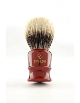 

Epsilon Two Band Badger Shaving Brush Burgundy 54/25mm