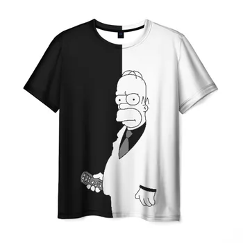 

Men's T-shirt 3D Homer Simpson