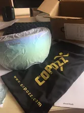 COPOZZ-Gafas de esquí de doble capa para hombre y mujer, máscara de esquí grande antiniebla, UV400, gafas de Snowboard, GOG-201 Pro