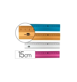 

Metal rule lead aluminum 15 CM