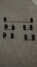 Plate-Mounted Stabilizers Mechanical-Keyboard Modifier-Keys Clear Cherry Black 2u 