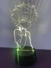Night-Lamp Bedroom Decor Manga Gift Anime Hunter-X-Hunter Kids Child for 3d