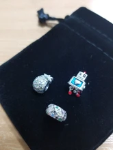 BISAER gran oferta par pequeños niña y niño de la plata esterlina 925 de comida aguacate cuentas pulsera de plata con abalorios de joyería 925