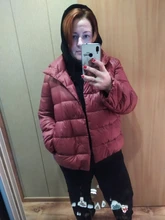 Puffer Jacket Coat Parkas Winter Women Weightless Ultra-Light New Collar Stand Warmness
