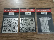 Model-Tools Masking-Plates Etch-Sheet Airplane Building-Tank Digital Metal Military Camouflage