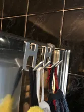 Towel-Rack-Hanger Bathroom-Organizer Glass-Door-Hook Shower Frameless Aluminum Key-Holder