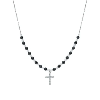 

Silver necklace with cubic zirconia sunlight sample 925