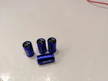 4 uds estilo de coche rueda de aleación de aluminio tapas de vástago de válvulas para neumático cubierta de accesorios de la motocicleta Theftproof tapas de válvulas para mazda