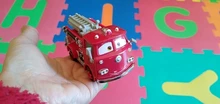 Juguete de coche de la película Cars para niño, juguete de metal infantil, Rayo Mcqueen mater jackon torm Ramirez 1:55, vehículo diecat,
