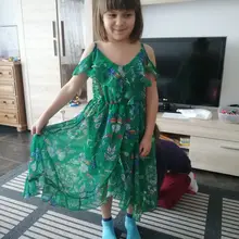 Vestidos bohemios de verano para niñas, vestidos de fiesta florales, ropa para 6, 8, 12 y 14 años, 2020