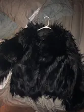 Naiveroo-abrigo de piel peluda para mujer, chaqueta de manga larga cálida y esponjosa para Otoño e Invierno