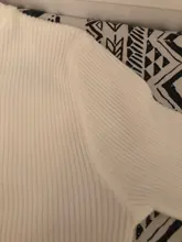 Women Sweater Pullovers Knitted Turtleneck Long-Sleeve Elasticity Streetwear-Top Multicolor