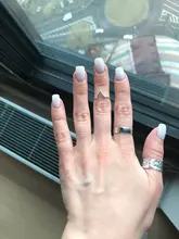 Anillo ajustable con forma de V para mujer, joyería fina con letras onduladas geométricas de Plata de Ley 925 auténtica, accesorios de personalidad para fiesta