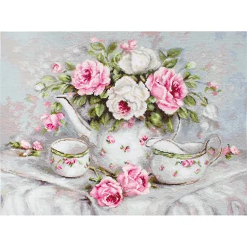 

Ba2317 set for embroidery 'tea set and wanted '48*35 cm, Luca-s