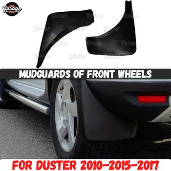 

Mudguards of rear wheels for Renault / Dacia Duster 2010-2014 / 2015-2017 2 broad form Rubber accessories protective anti splash