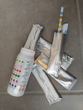 Tiras de prueba de agua para piscina, Kit de dureza de alcalinidad, PH, cloro bromo, Spa, 6 en 1, 50 Uds.