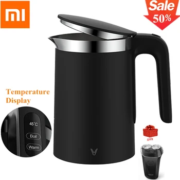 

VIOMI Pro Electric Kettle Thermostat 1.5L 1800W Temperature Control Stainless Steel 5min Fast Boiling Water Kettle APP Control