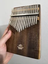 Musical-Instrument Accessories Piano-Gecko Thumb Wooden Hluru Kalimba 21-Key 17 