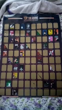 Decoration Bucket-List Off-Poster Premium Scratch Artistic Home-Top 100-Anime for Enthusiasts